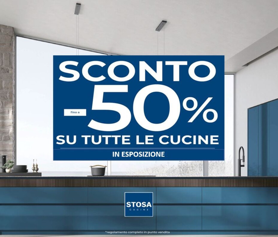 SCONTO 50 SU TUTTE LE CUCINE STOSA  PALERMO